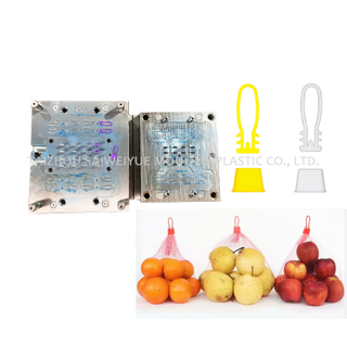 Disposable Fruits Plastic Sealing Clasp Shopping Bag Locking Clip Injection Mould