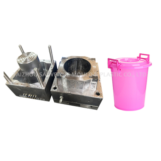 200L Plastic Bucket Injection Water Barrel Mold PP Drum Mould