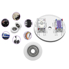 Kitchen Sliding Door Plastic Nylon Ball Bearing Core Interchangeable Injection Mould