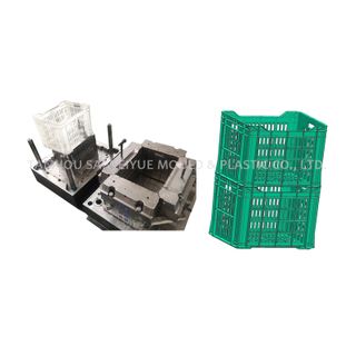 PP Ventilated Box Plastic Mesh Basket Injection Mould