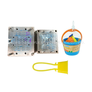 Plastic Net Clip Buckle Sand Toy Mesh Bag Sealing Buckles Injection Mould