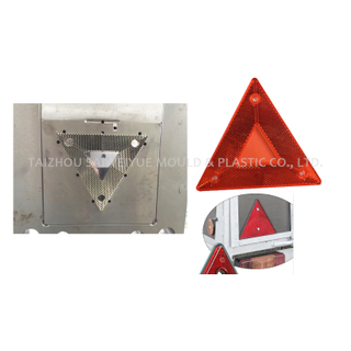 Safety Rear Reflector Trailer Truck Plastic Triangle Reflective Injection Mould