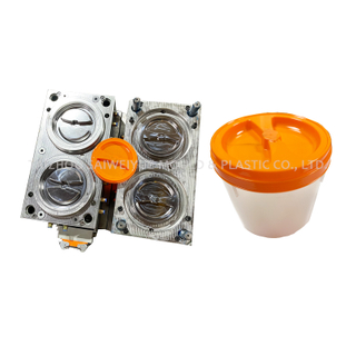 PP Household Bucket Cover Plastic Container Seal Lid Injection Mould