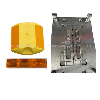 Reflectorized Pavement Double-Sided Plastic Road Studs Injection Mould