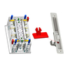 Window Lock Part Mold Sliding Handle Plastic Accessories Injection Mould