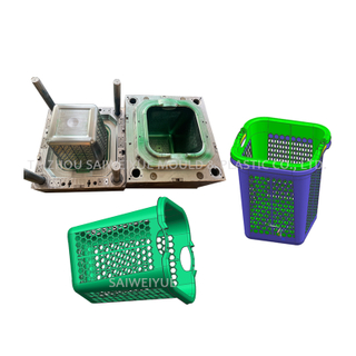 Plastic Easy-taking Basket Carved Box Injection Mould