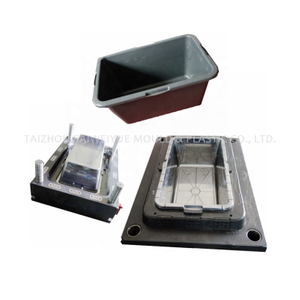 Plastic Airport Security Totes PP Storage Tubs Injection Mold