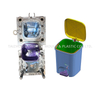 Plastic Household Square Dustbin Body Injection Mould