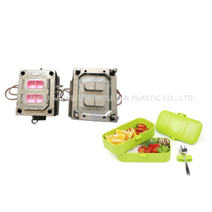 Plastic Bento Box Injection Mold Household Lunch Box Mould