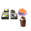 Dustbin Round Plastic Swing Cover Injection Mould