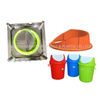 Dustbin Round Plastic Swing Cover Injection Mould